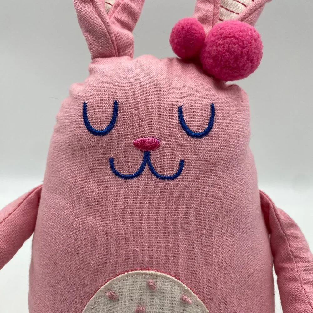 Target Pink Shelf Sitter Sitting Bunny Rabbit Plush Easter Holiday Decor 14
